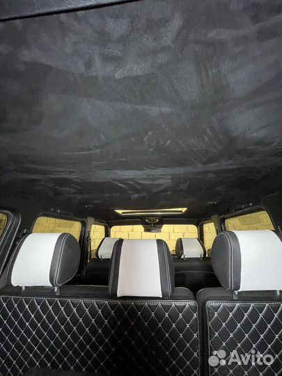 Перетяжка потолка автомобиля