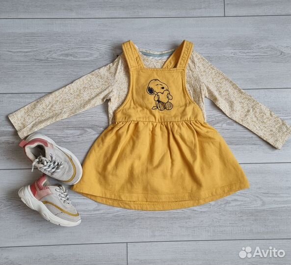 Одежда для девочки 80-86р. Zara, hm, mothercare