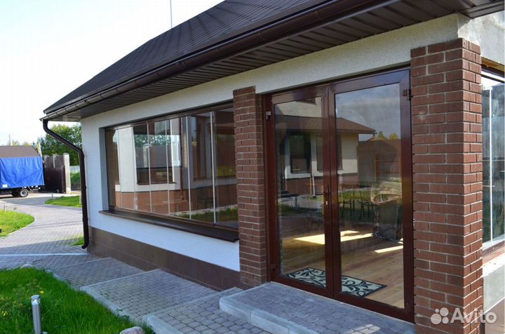 Остекление террас веранд крылец