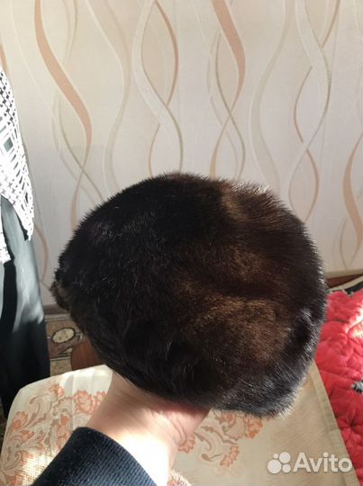 Шапка норковая женская