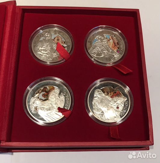20 рублей 2009г. 3 мушкетера набор