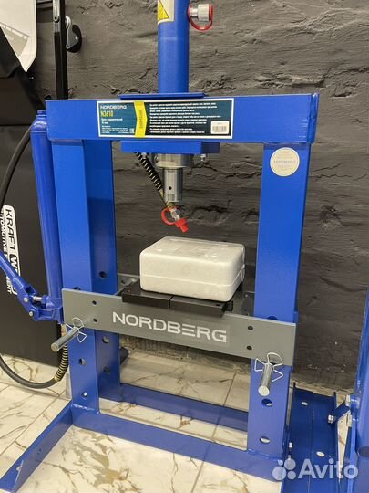 Пресс гидравлический ручной 10 тонн Nordberg