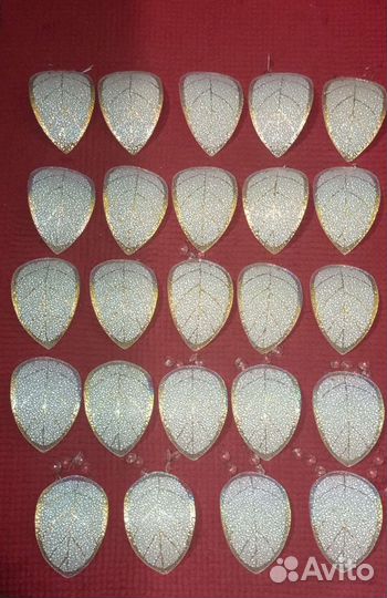 Подвески листики для люстры