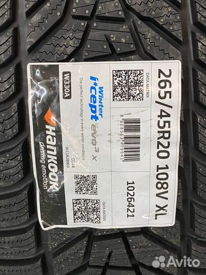Hankook Winter I'Cept Evo 3 X W330A 265/45 R20 108V