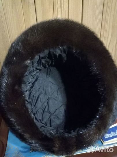 Шапка норковая женская