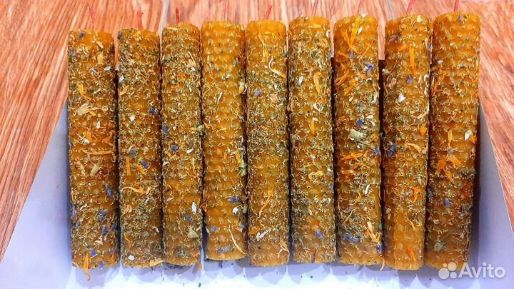 Свечи из вощины