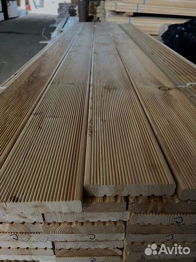 Доски лиственницы камерной сушки 25x150 мм, гарант