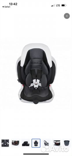 Автокресло категория 1-2 carmate swing moon