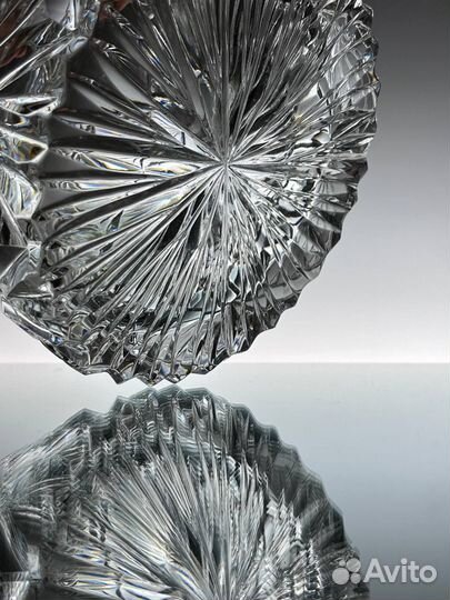 Ваза салатник хрусталь СССР