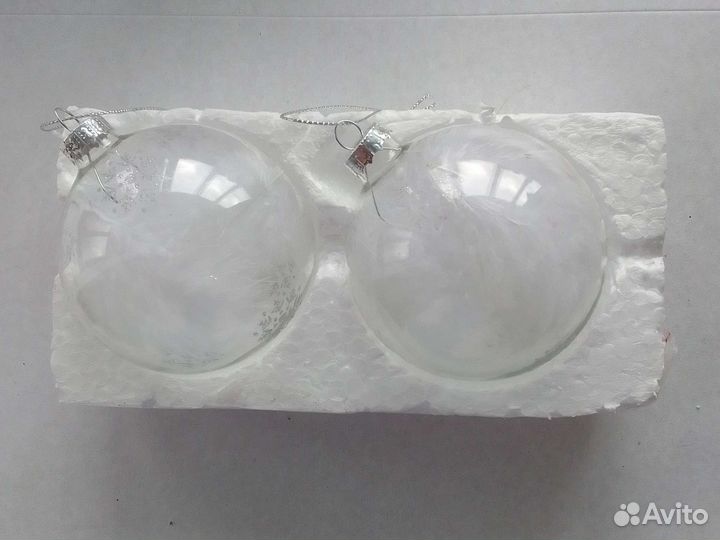 Набор ёлочных шаров avon. Ёлочные игрушки