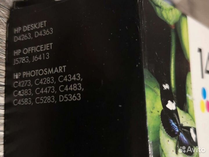 Картридж hp 141xl cb338he