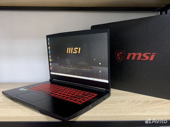 Игровой ноутбук MSI Core i5-10Th/RTX 3060/16Gb
