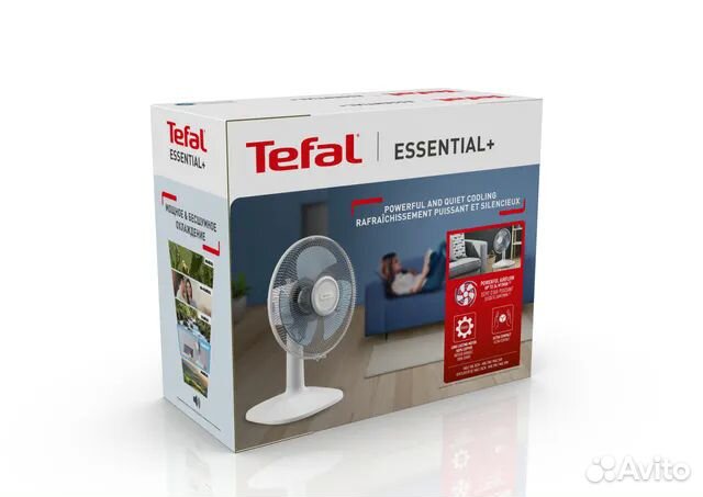 Настольный вентилятор Essential+ Tefal VF2330F2