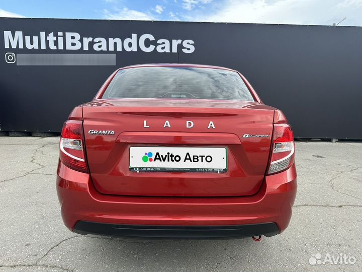 LADA Granta 1.6 МТ, 2021, 28 000 км