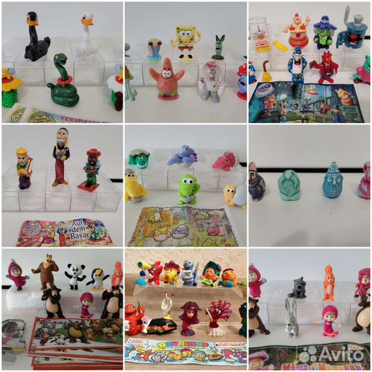 Серии киндер разные