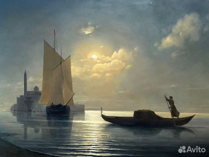 Картина маслом на холсте 