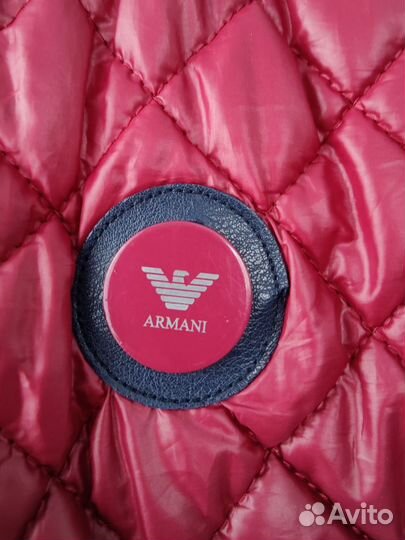 Armani Junior куртка бомбер двусторонняя