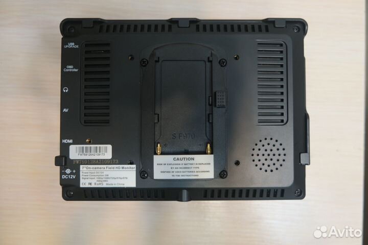 Комплект Накамерный монитор feelworld + 2 NPF-770