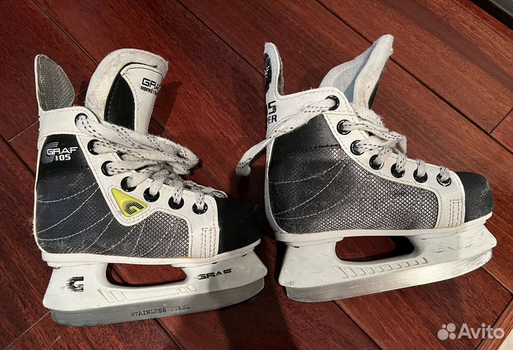 Коньки хоккейные Graf 105 (27 размер)