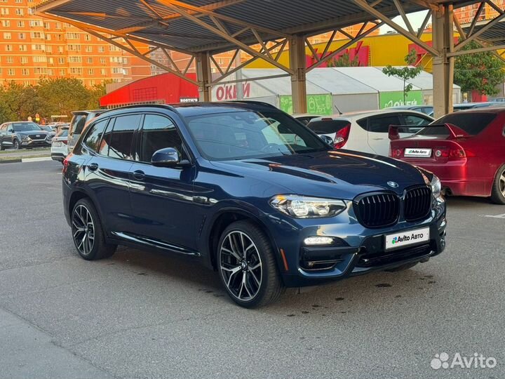 BMW X3 2.0 AT, 2018, 78 000 км