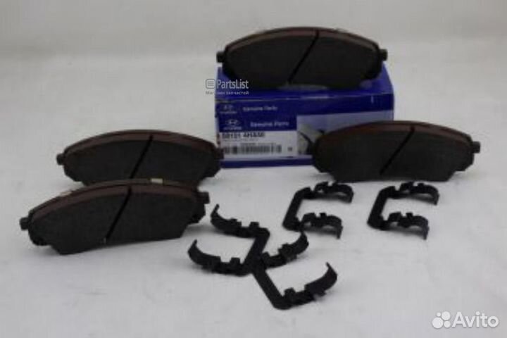 Колодки передние hyundai/KIA 581014HA50 581014HA50