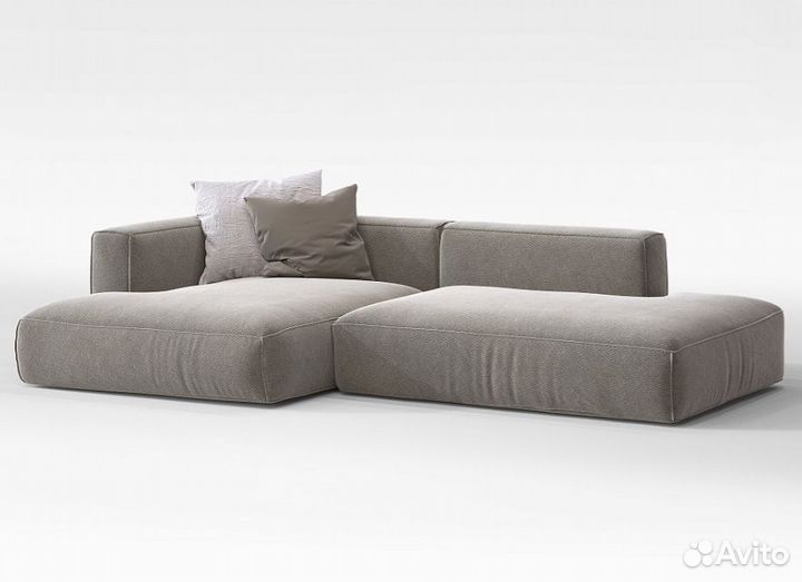 Угловой диван выкатная еврокнижка Hoyte