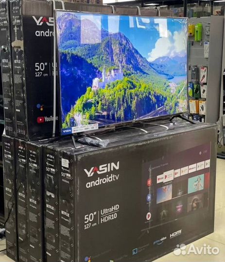 Телевизор Yasin Все модели LED Голосовое Управлени