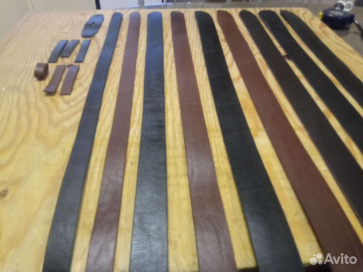 Ремень из натуральной кожи под заказ