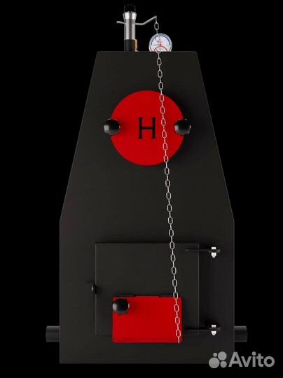 Твердотопливный котёл 50 квт