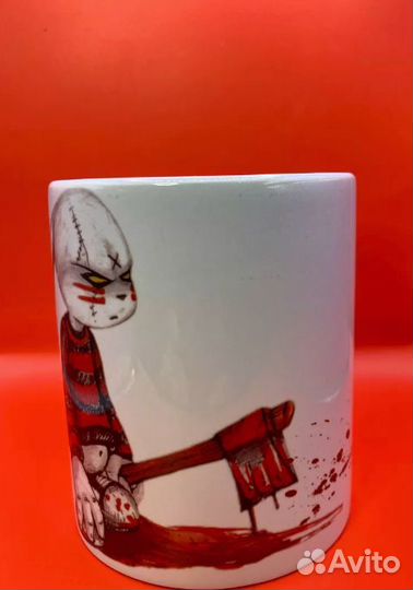 Кружки подарочные с принтом керамика