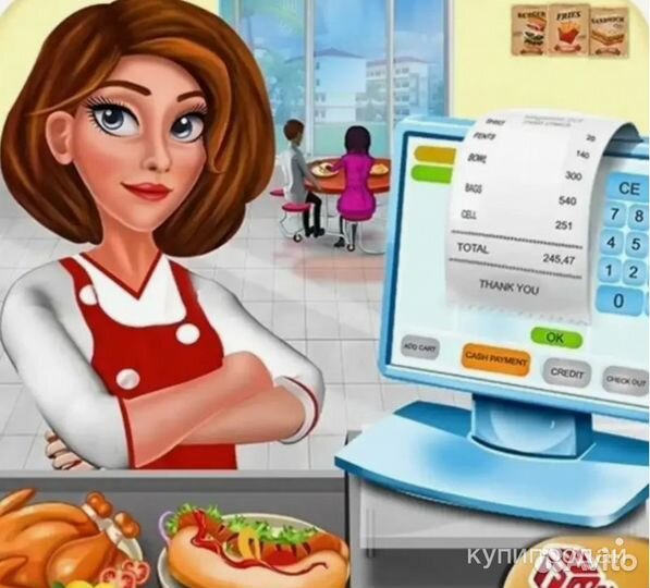Кассир в ресторан Фастфуда без опыта