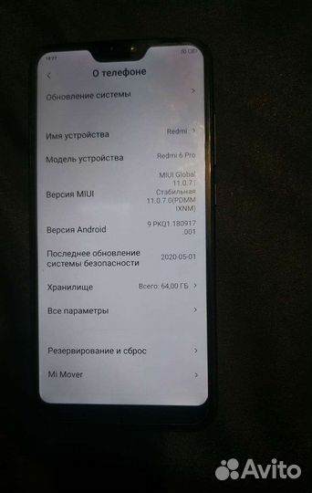 Xiaomi redmi note 6 pro 64gb