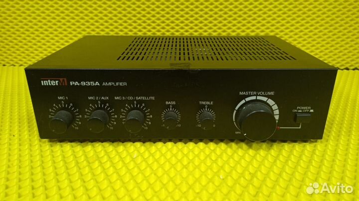 Усилитель Inter M PA 935 A (Вб122/3)
