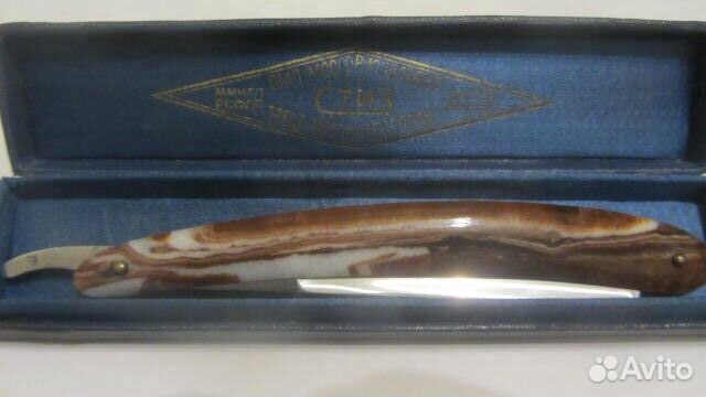 Опасная бритва Стиз с гравировкой Крымский мост 54