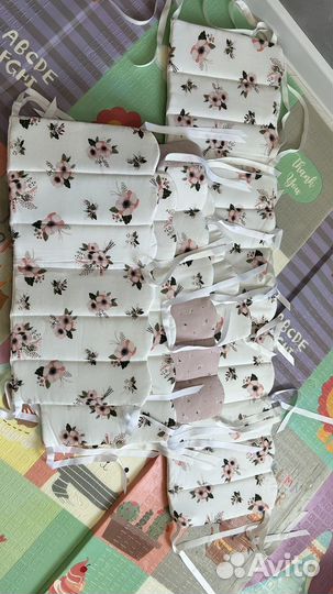 Бортики для детской кроватки