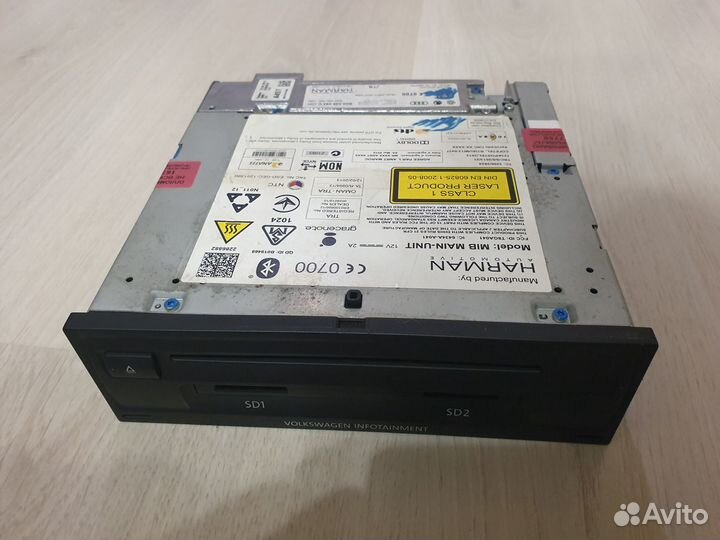 Блок навигации VW Discover Pro MIB 1 5G0035043