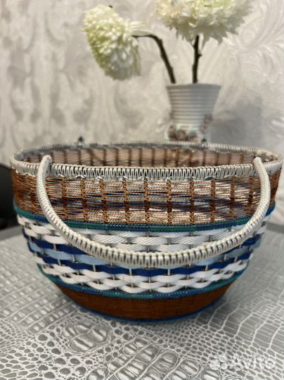 Корзина ручной работы