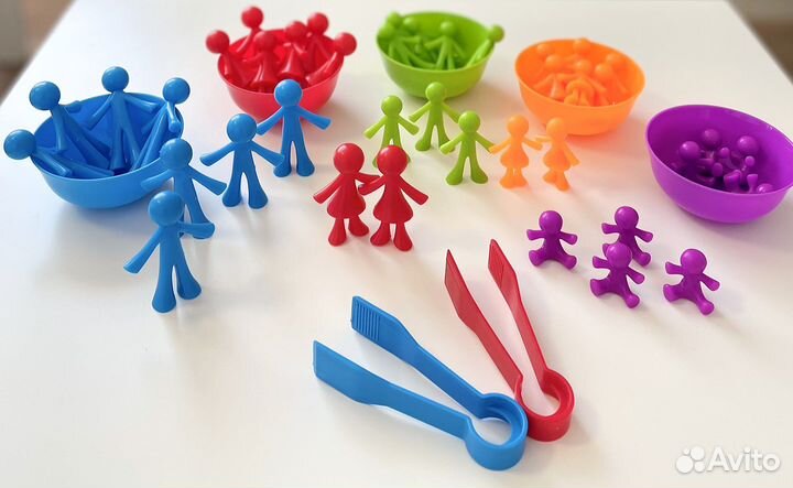 Развивающие игрушки Монтессори. Сортировка