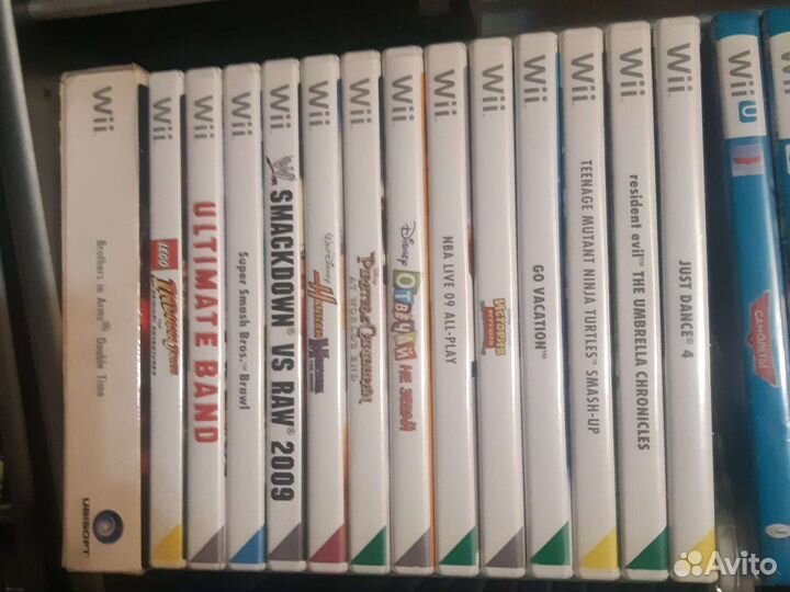 Диски Нинтендо Nintendo Wii wiiu