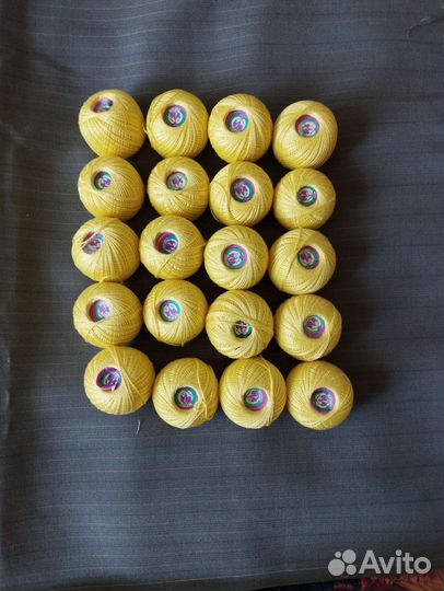 Нитки для вязания и вышивания ирис