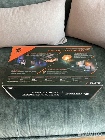 Gigabyte aorus RTX 3080 gaming box rev.2.0