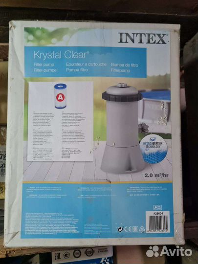 Каркасный бассейн intex 336x76 с насосом