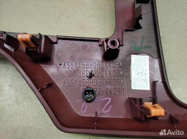 Накладка декоративная Fortuner 2015