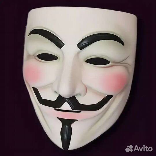 Маска Гай Фокс Анонимус