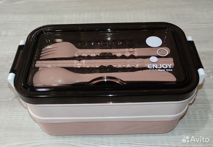 Контейнер Ланч-бокс с подогревом