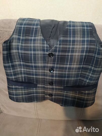 Sky lake жилет для мальчика.128 размер