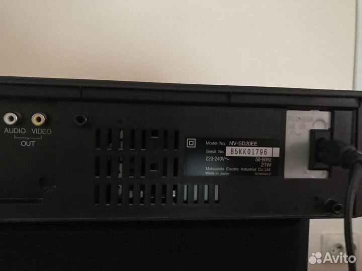 Panasonic NV-SD20 видео магнитофон