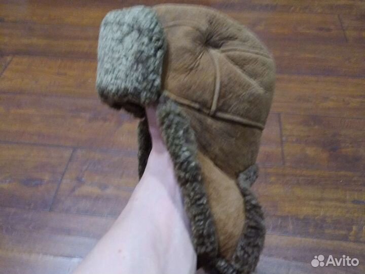 Мужская шапка ушанка