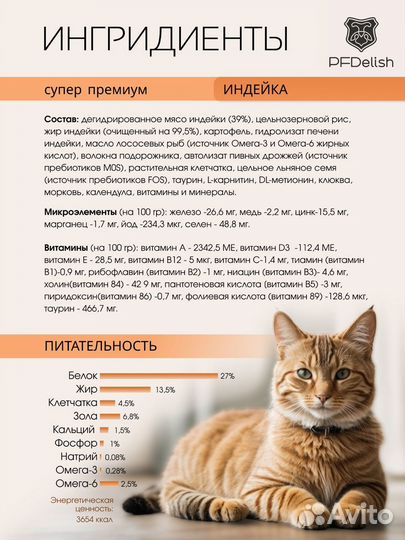 Сухой корм для кошек