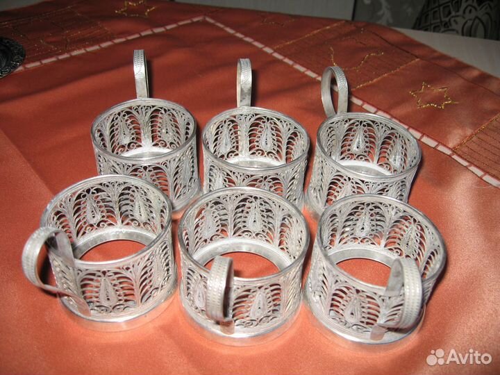 Подстаканники времен СССР 